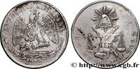 MEXICO 1 Peso aigle MEXICO Zacatecas 1872 (37mm, 26,75g, 6h) -