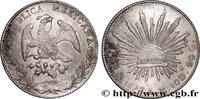 MEXICO 8 Reales Aigle / bonnet phrygien sur soleil MEXICO Mexico 1897 (38mm, 26,97g, 6h) -