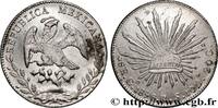 MEXICO 8 Reales MEXICO Guanajuato 1896 (39mm, 26,24g, 6h) -