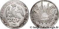 MEXICO 8 Reales Aigle / bonnet phrygien sur soleil MEXICO Mexico 1891 (38mm, 27,09g, 6h) -