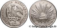 MEXICO 8 Reales Aigle / bonnet phrygien sur soleil MEXICO Mexico - M° 1883 (39mm, 26,76g, 6h) -