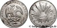 MEXICO 8 Reales Aigle / bonnet phrygien sur soleil MEXICO Mexico - M° 1882 (39mm, 26,97g, 6h) -