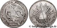 MEXICO 8 Reales MEXICO Zacatecas 1868 (38,5mm, 27,02g, 6h) -