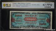 FRANCE 1000 Francs FRANCE FRANCE 1000 Francs FRANCE 1945 UNC- -