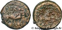 FRANCE Bronze lourd au sanglier-enseigne et au cheval GALLIA - AULERCI EBUROVICES (Area of Évreux) Évreux (27) c. 50-40 AC. (19mm, 6,57g, 6h) -