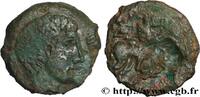 FRANCE Bronze EPPVDVNO BRANO au cavalier GALLIA - AULERCI EBUROVICES (Area of Évreux) Évreux (27) c. 50-40 AC. (16mm, 1,99g, 11h) -