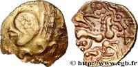 FRANCE Hémistatère au loup, joue tatouée GALLIA - AULERCI EBUROVICES (Area of Évreux) Évreux (27) c. 60-50 AC. (18mm, 3,08g, 9h) -