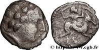 Obole ou quinaire au cavalier IIe - Ier siècles avant J.-C. FRANKREICH GALLIEN - MITTLEWEST, UNBEKANNT  IIe - Ier siècles avant J.-C. (12mm, 0,84...