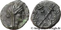 Hellenistic 1 (323 BC to 188 BC) Trias SICILY - MENAENUM Menaenum c. après 210 AC. (16mm, 2,72g, 3h) -