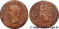 Dupondius 27-28 THE JULIO-CLAUDIANS (27 BC to 69 AD) TIBERIUS Afrique Proconsulaire, Utique 27-28 (29mm, 10,18g, 9h) fSS