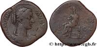 THE ANTONINES (96 AD to 192 AD) Sesterce CRISPINA Rome 180-182 (30mm, 24,57g, 12h) -