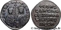 THE MACEDONIAN DYNASTY (867-1081) Follis CONSTANTINE VII and ZOE Constantinople 914-919 (26,5mm, 6,25g, 6h) -