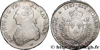 FRANCE Écu aux branches d'olivier LOUIS XVI Toulouse 1787 (41mm, 29,02g, 6h) -