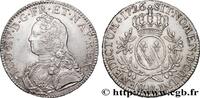 FRANCE Écu aux branches d'olivier, buste habillé LOUIS XV THE BELOVED Rouen 1726 (40,5mm, 29,35g, 6h) -
