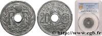 FRANCE 20 centimes Lindauer PROVISIONAL GOVERNEMENT OF THE FRENCH REPUBLIC 1945 (24mm, 3g, 6h) -