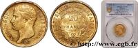 FRANCE 20 francs Napoléon tête nue, type transitoire PREMIER EMPIRE / FIRST FRENCH EMPIRE Paris 1807 (21mm, 6,45g, 6h) -