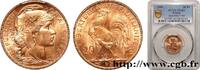 FRANCE 20 francs Coq, Dieu protège la France III REPUBLIC Paris 1904 (21mm, 6,46g, 6h) -