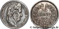 FRANCE 25 centimes Louis-Philippe LOUIS-PHILIPPE I Rouen 1845 (15mm, 1,23g, 6h) -