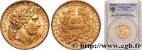 FRANCE 20 francs or Cérès II REPUBLIC Paris 1849 (21mm, 6,45g, 6h) -