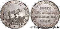 GERMANY - DUCHY OF ANHALT-BERNBURG - ALEXANDER CHA Thaler des mines GERMANY - DUCHY OF ANHALT-BERNBURG - ALEXANDER CHARLES Berlin 1846 (34mm, 22,28g, 12h) -