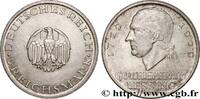 GERMANY 5 Reichsmark Gotthold Ephraim Lessing GERMANY Hambourg 1929 (36mm, 25,01g, 12h) -
