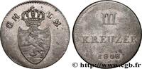GERMANY - HESSE-DARMSTADT 3 (III) Kreuzer GERMANY - HESSE-DARMSTADT 1808 (18,59mm, 1,40g, 12h) -