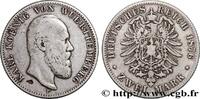 GERMANY - WÜRTTEMBERG 2 Mark Charles GERMANY - WÜRTTEMBERG Stuttgart 1876 (28mm, 10,94g, 12h) -