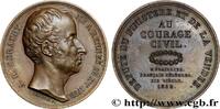FRANCE Médaille, Auguste Hilarion de Kératry MÉDAILLIER FRANÇAIS CÉLÈBRES 1828 (42mm, 36,6g, 12h) -