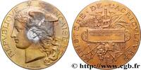 FRANCE Médaille, Concours régional agricole AGRICULTURE 08 - Charleville-Mézières 1898 (50,5mm, 59,82g, 12h) -