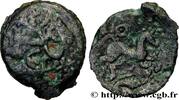 FRANCE Bronze au cheval et au sanglier GALLIA - AULERCI EBUROVICES (Area of Évreux) Évreux (27) c. 60-30 AC. (17mm, 2,91g, 6h) -