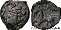 FRANCE Bronze au cheval et à l’oiseau GALLIA - AULERCI EBUROVICES (Area of Évreux) Évreux (27) c. 50-40 AC. (14,5mm, 2,67g, 3h) -