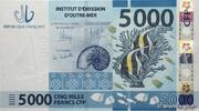 POLYNESIA, FRENCH OVERSEAS TERRITORIES 5000 Francs POLYNESIA, FRENCH OVERSEAS TERRITORIES 5000 Francs 2014 UNC- -
