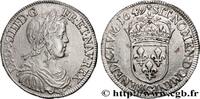 FRANCE Demi-écu, portrait à la mèche longue LOUIS XIV THE SUN KING Poitiers 1649 (32mm, 13,45g, 6h) -