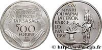 HUNGARY 500 Forint Proof XXVe Jeux Olympiques de Barcelone HUNGARY Budapest 1989 (40mm, 28g, 12h) -