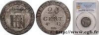 GERMANY - KINGDOM OF WESTPHALIA 20 Cent. monogramme de Jérôme Napoléon GERMANY - KINGDOM OF WESTPHALIA Cassel - C 1812 (24mm, 3,87g, 12h) -
