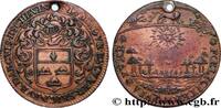 FRANCE Jeton Br 30, Marc-Antoine Du Sauzey LYONNAIS - CONSULAT DE LYON 1663 (31,5mm, 9,75g, 12h) -