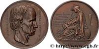FRANCE Médaille, Charles Percier ARCHITECTURE ET ARCHITECTES 1840 (72mm, 169,58g, 12h) -