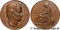 FRANCE Médaille, Charles Percier ARCHITECTURE ET ARCHITECTES 1840 (71,5mm, 246,92g, 12h) -