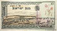 ISRAEL 10 Lirot ISRAEL 10 Lirot 1955 VF+ -