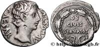 Denier 19 AC. THE JULIO-CLAUDIANS (27 BC to 69 AD) AUGUSTUS Colonia Patricia 19 AC. (17,5mm, 3,78g, 6h) SS
