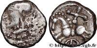 FRANCE Denier à la croisette et à la rouelle EDUENS, ÆDUI (BIBRACTE, Area of the Mont-Beuvray) Autun (71) c. 80-50 AC. (12,5mm, 1,88g, 9h) -