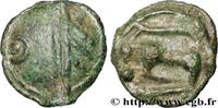 FRANCE Potin à la grosse tête géométrique GALLIA BELGICA - SEQUANI (Area of Besançon) Ier siècle avant J.-C. (19mm, 4,07g, 9h) -