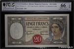 DJIBOUTI 20 Francs Spécimen DJIBOUTI 20 Francs Spécimen 1941 UNC -