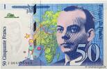 FRANCE 50 Francs SAINT-EXUPÉRY FRANCE 50 Francs SAINT-EXUPÉRY 1992 UNC -