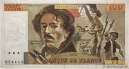 FRANCE 100 Francs DELACROIX FRANCE 100 Francs DELACROIX 1978 VF- -