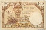 FRANCE 100 Francs TRÉSOR PUBLIC FRANCE 100 Francs TRÉSOR PUBLIC 1955 VG -