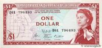 CARIBBEAN 1 Dollar CARIBBEAN 1 Dollar 1965 UNC- -