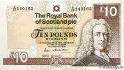 SCOTLAND 10 Pounds SCOTLAND 10 Pounds 1988 AU+ -