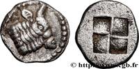 Classic 1 (480 BC to 400 BC) Hemiobole MACEDONIA - AKANTHOS Acanthe, Macédoine c. 470-465 AC. (7,5mm, 0,37g, h) -