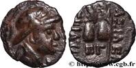 Hellenistic 2 (188 BC to 30 BC) Obole BACTRIA - BACTRIAN KINGDOM - EUCRATIDES I Atelier incertain c. 150 AC. (10mm, 0,39g, 12h) -